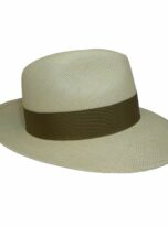 Borsalino Quito Fedora – Cappello per panama con tesa larga Fascia Marrone 2