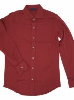 Bramante Camicia Uomo Rosso in Cotone Estiva Elasticizzata rosso 2