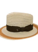 Cappello Panizza Bieige Made in Italy Fine Quality Paglia Rafia (1)