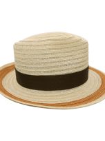 Cappello Panizza Bieige Made in Italy Fine Quality Paglia Rafia (3)