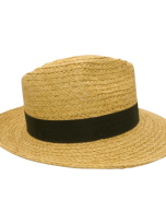 Cappello alla Pescatora Uomo Panizza 100% Paglia Fine Quality Handcrafted Made in Italy (1)