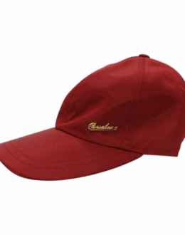 Borsalino Cappello Impermeabile Amaranto Berretto Impermeabile Waterproof