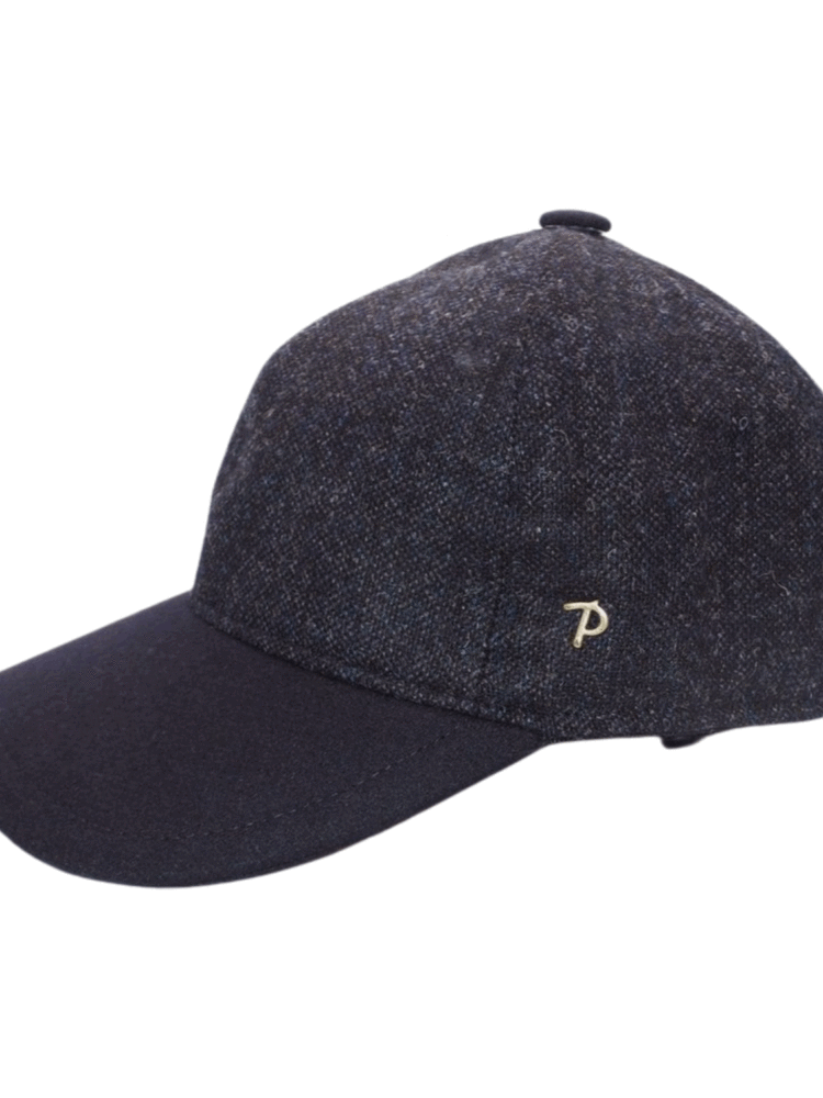 Berretto Panizza Inverale Blu Scuro100% Lana