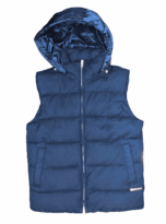 Giubotto uomo Smanicato Trapuntato Cauteri Blu Scuro