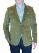 Giacca Cautieri Verde Tessuto WinterCotton Verde Malva 2