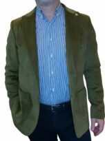 Giacca Cautieri Verde Tessuto WinterCotton Verde Malva 3