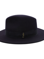 Cappello Borsalino Macro Feltro Lana Blu 2