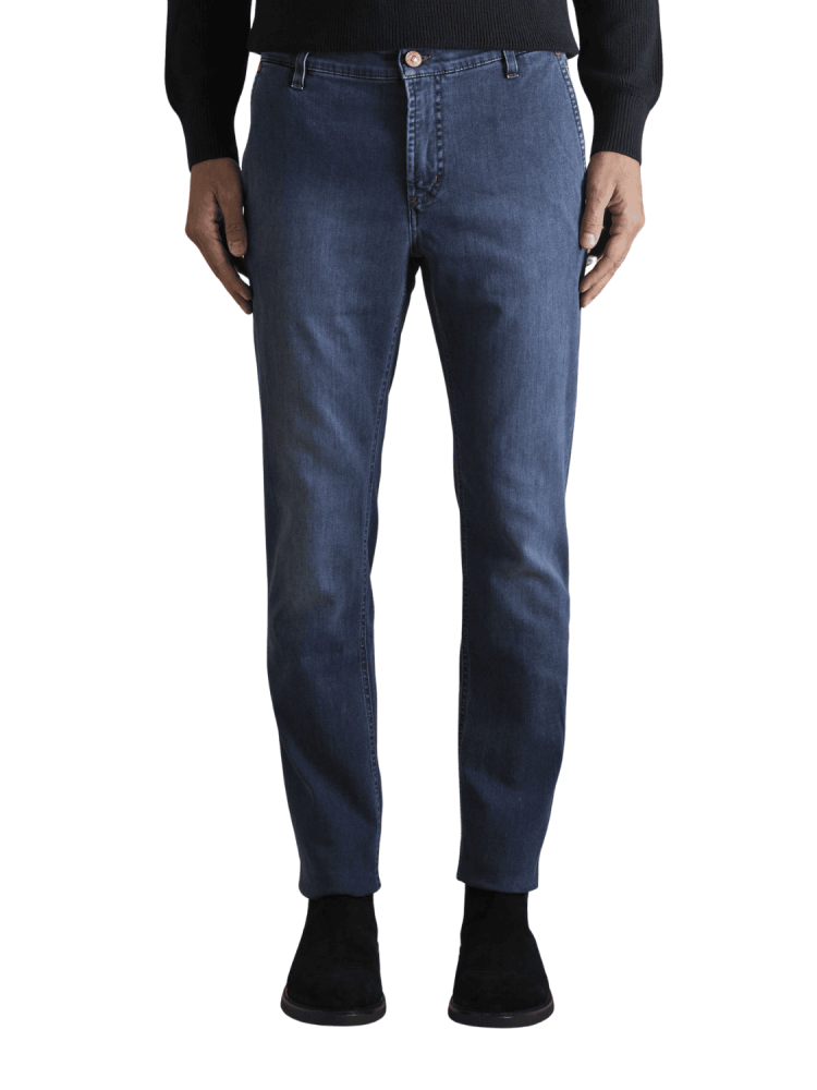 Pantalone Uomo JECKERSON JULIUS Slim Fit – 5 Tasche con Tasca America in Cotone Stretch