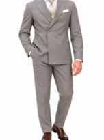 Completo sartoriale grigio tortora elegante